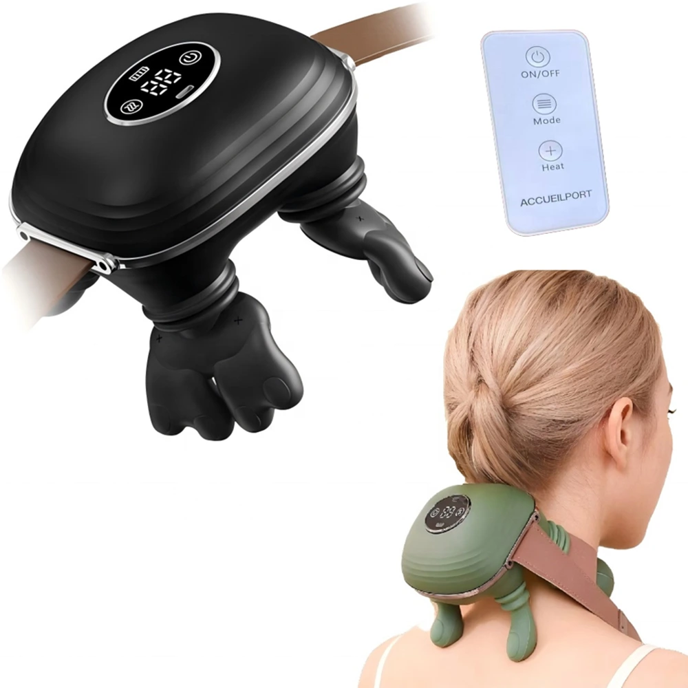 Shiatsu Heat Massager with Remote Control