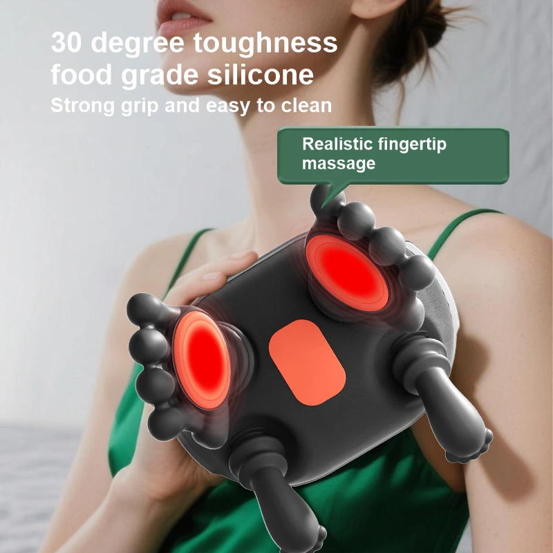 LCD Display Hand Neck and Shoulder Massager