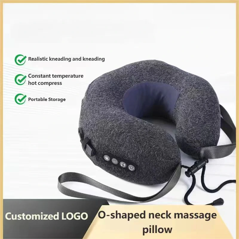 YLSM014 Portable USB Powered Heated Neck Massage Pillow,  Timing Control ,suitable Daily Neck Muscle Relaxation Massage
